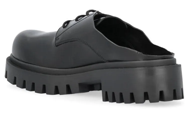 Balenciaga Sergent 20mm Mules 'Smooth Calfskin Black' 701392WBD401000 sold by KicksCrew product image thumbnail 3