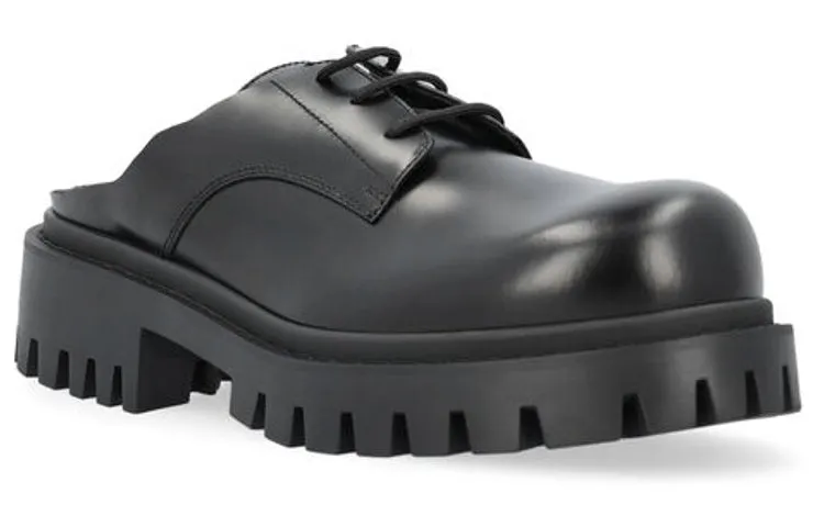 Balenciaga Sergent 20mm Mules 'Smooth Calfskin Black' 701392WBD401000 sold by KicksCrew product image thumbnail 2