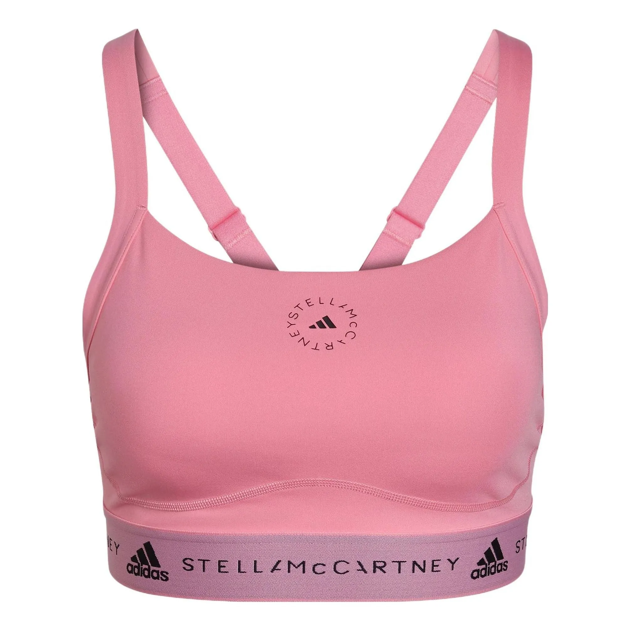 (WMNS) adidas By Stella Mccartney Truepurpose Medium Support Bra 'Pink' HD9099 sold by KicksCrew
