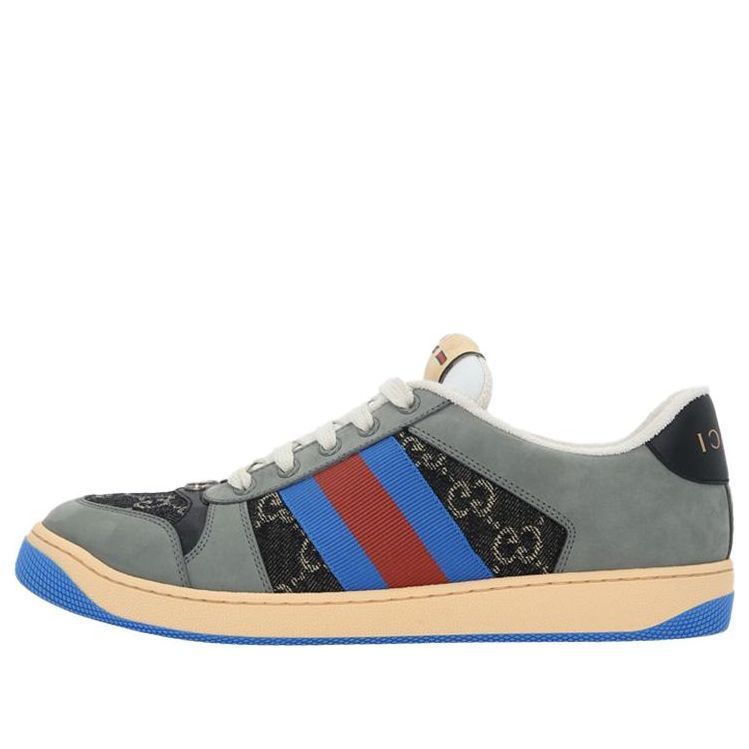 Gucci GG Screener 'GG Canvas - Grey Blue' 546551-UN350-1293 sold by KicksCrew