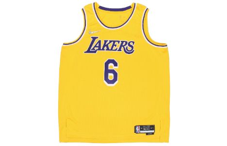 Nike x NBA LA Lakers Jerseys 'LeBron James 6' DB3576-731 sold by KicksCrew