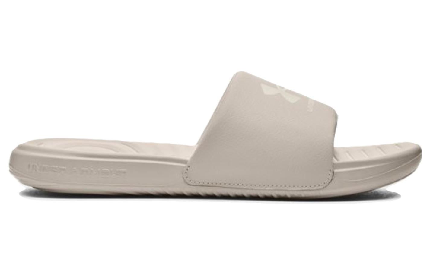 Under Armour Ansa Fixed Slides 'Beige' 3023761109 sold by KicksCrew product image thumbnail 2