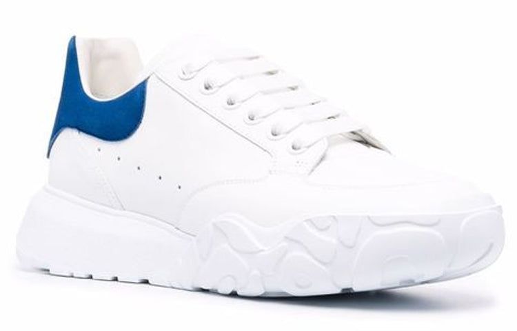 Alexander McQueen Oversized Court Trainer 'White Blue' 634619WIA9A9086 sold by KicksCrew product image thumbnail 4