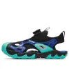 (GS) ANTA Sandals 'Black Teal Blue' A312426909-5 sold by KicksCrew
