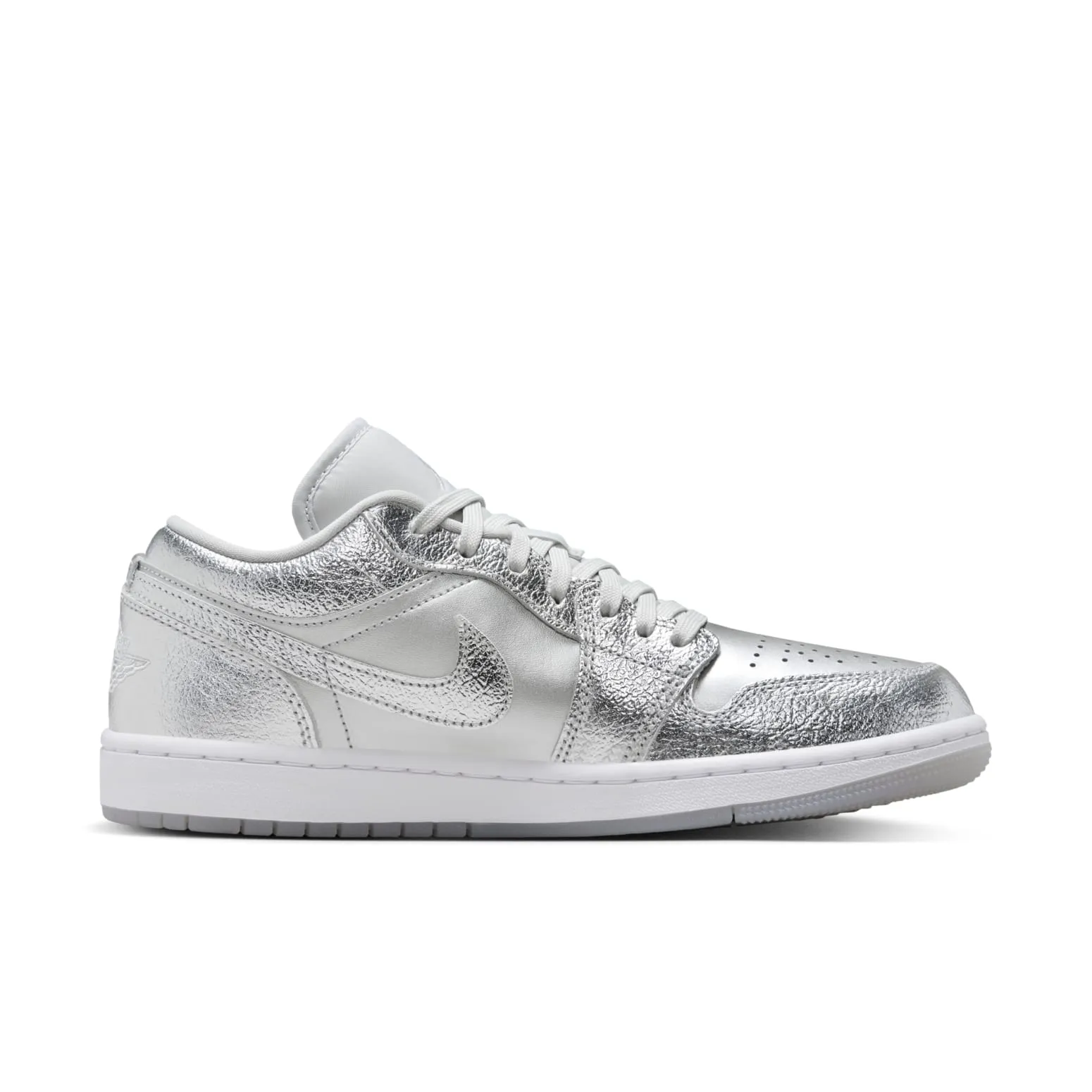 (WMNS) Air Jordan 1 Low SE 'Metallic Silver' FN5030-001 sold by KicksCrew product image thumbnail 2