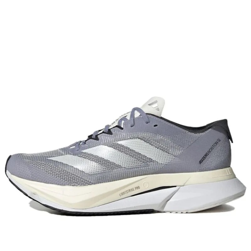 (WMNS) adidas Adizero Boston 12 'Silver Violet White' HQ2170 sold by KicksCrew