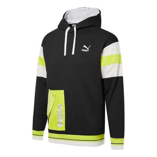 Puma Retro Logo ColorBlock 'Black' 534679-01 sold by KicksCrew