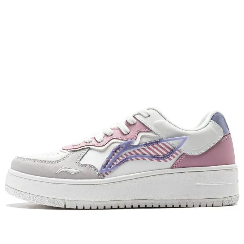 (WMNS) Li-Ning Rise The Phoenix 'White Pink Purple' AGCT380-4 sold by KicksCrew