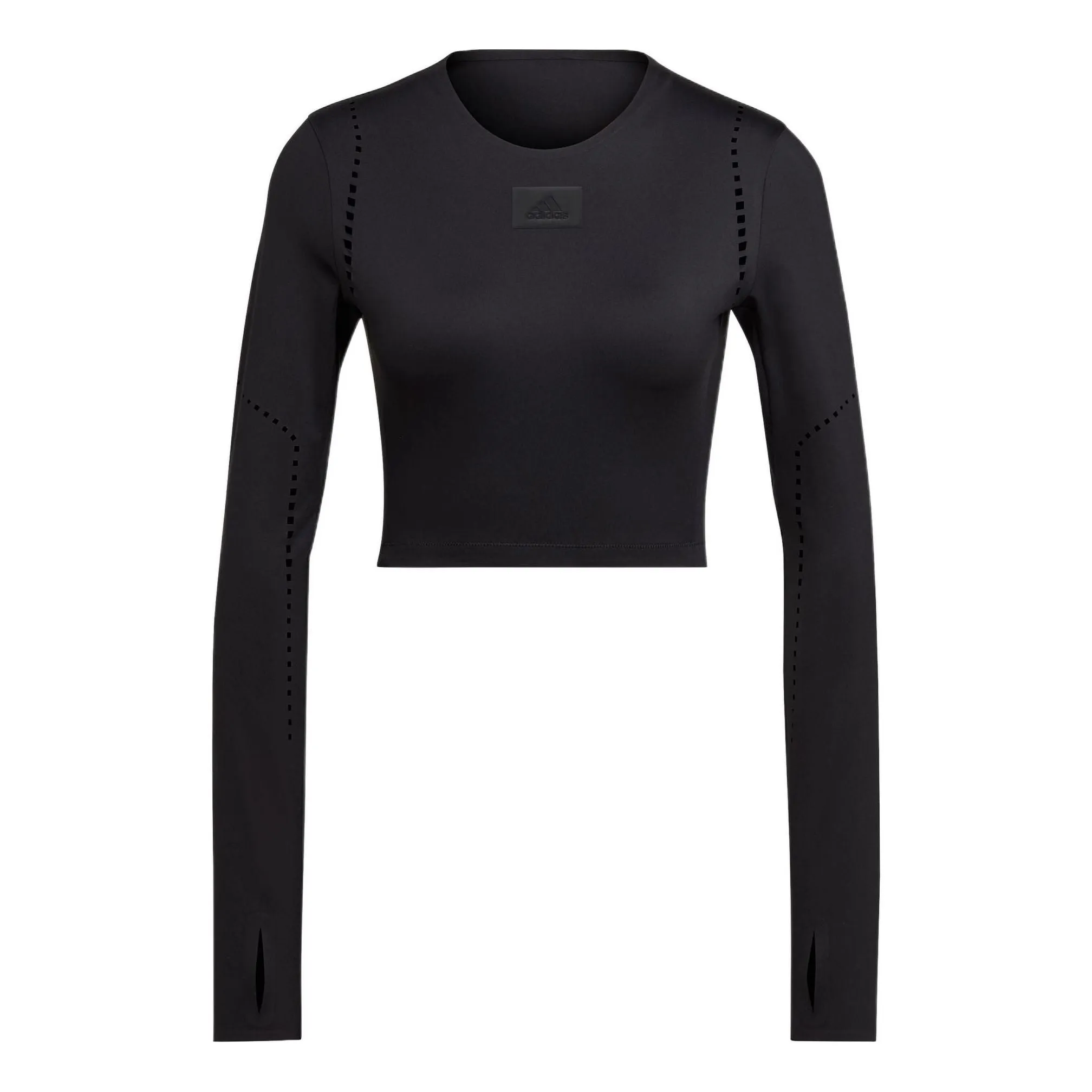 (WMNS) adidas Best of adidas Long Sleeve Top 'Black' HD8947 sold by KicksCrew