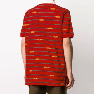 Gucci Horsebit Striped Polo Shirt 'Red' 615739-XJCGW-6159 sold by KicksCrew