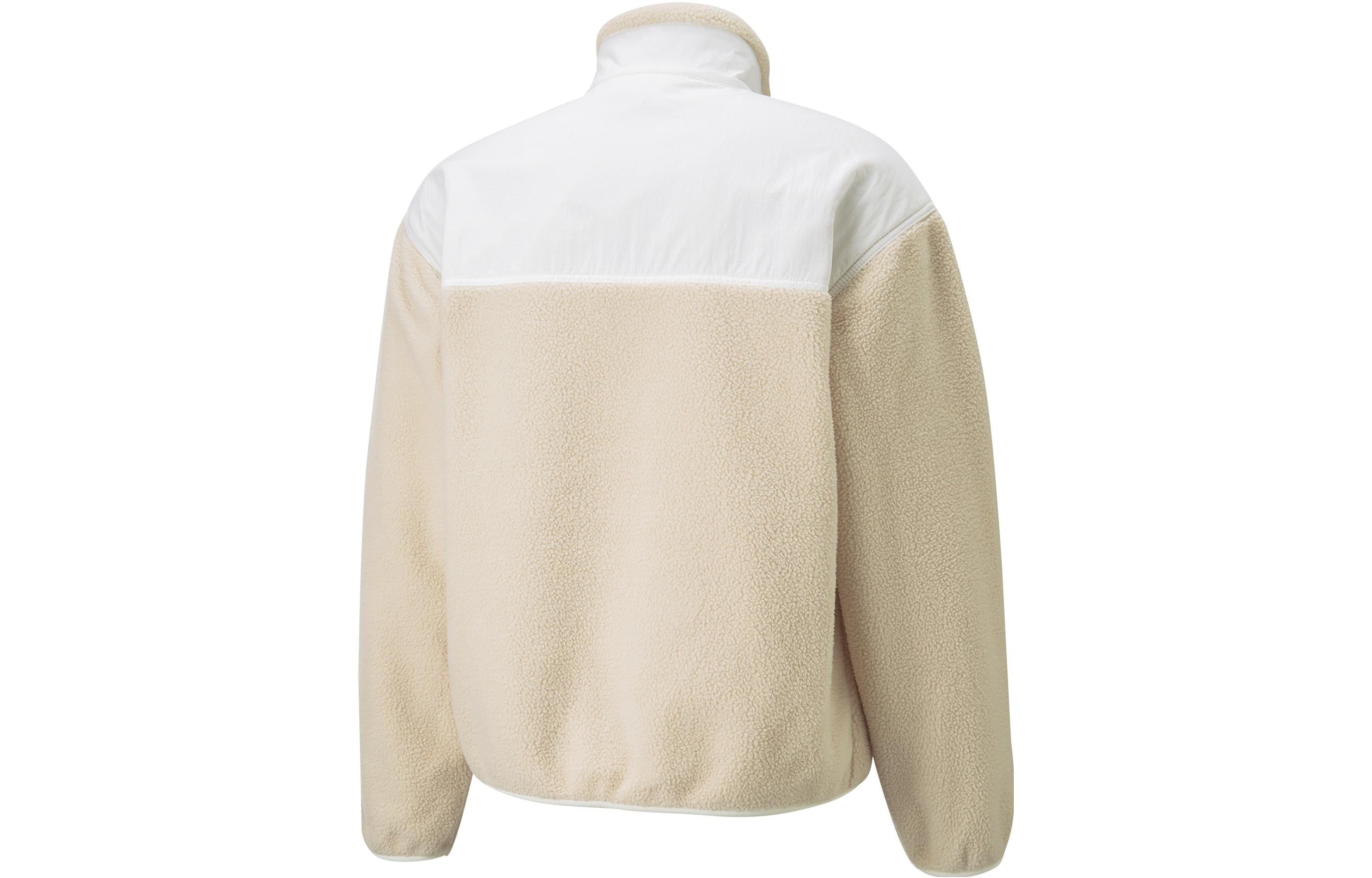 Puma Puma X Ami Sherpa Jacket 'Beige' 535998-67 | Parallel