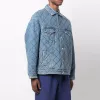 Balenciaga Oversized Padded Denim Jacket 'Blue' 646923TDW154762 sold by KicksCrew