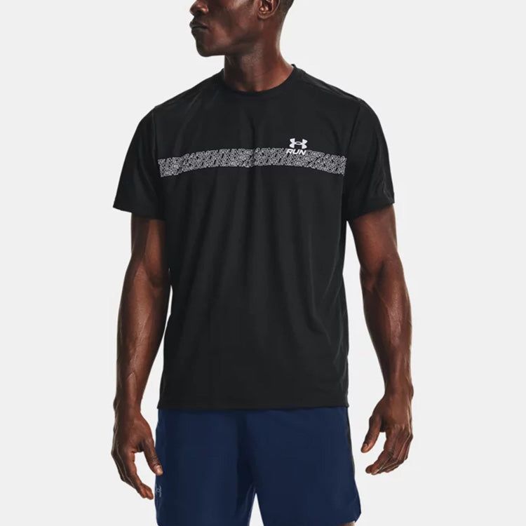 Under Armour Speed Stride T-shirt 'Black' 1361480-001 sold by KicksCrew product image thumbnail 4