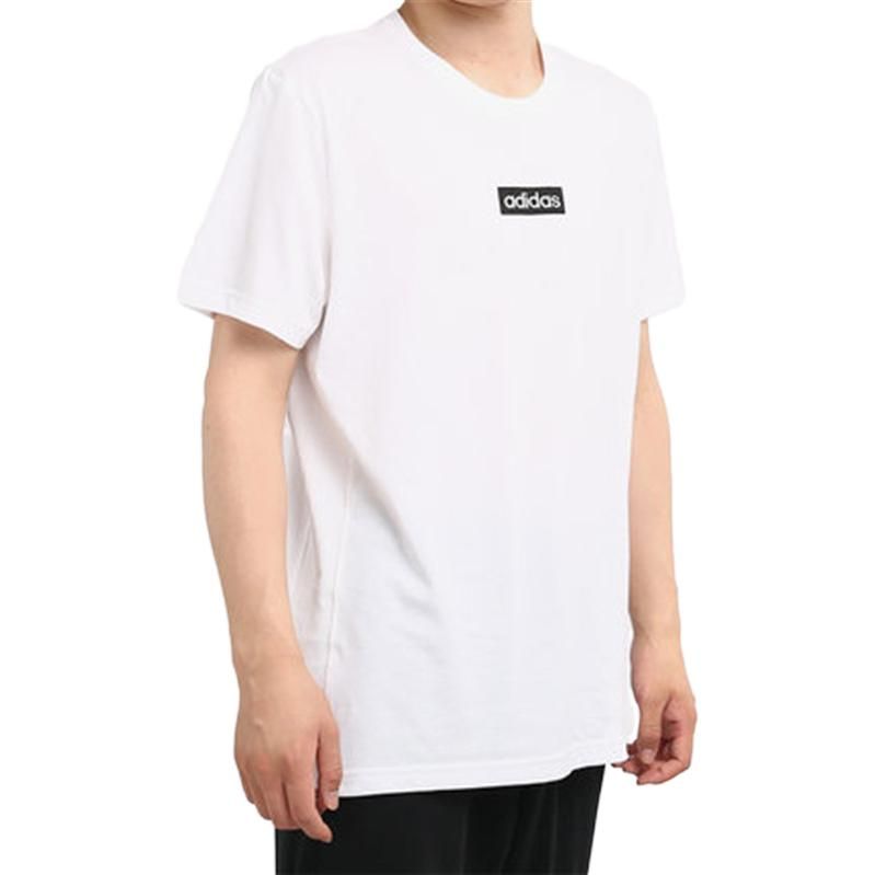 Adidas Logo T-Shirts 'White' EI4675 sold by KicksCrew product image thumbnail 3