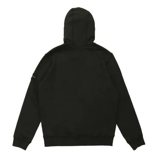 STONE ISLAND Garment Dyed Popover Hoodie 'Black' 731564120-V0029 sold by KicksCrew product image thumbnail 2