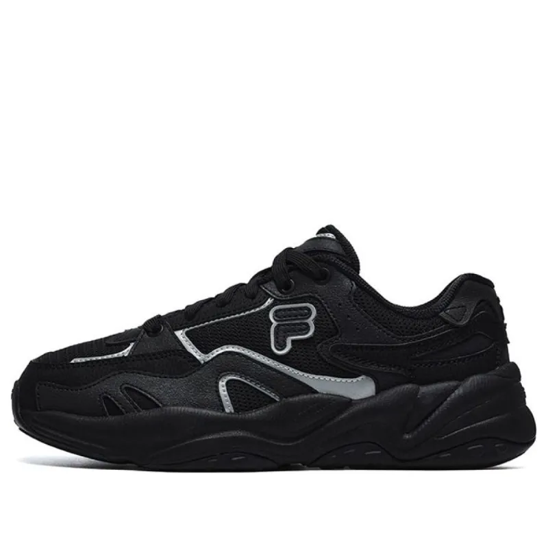 (WMNS) FILA FUSION Flash Sneakers 'Black Grey' T12W231117FBK sold by KicksCrew