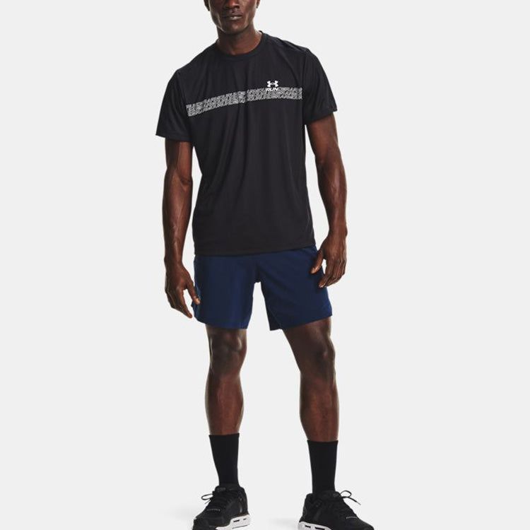 Under Armour Speed Stride T-shirt 'Black' 1361480-001 sold by KicksCrew product image thumbnail 3