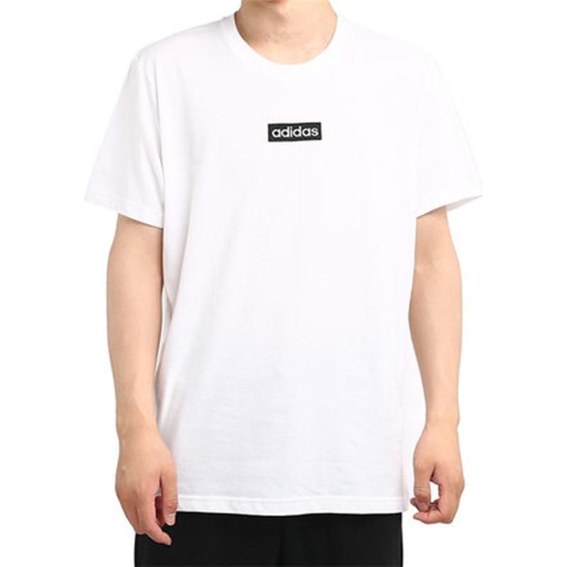 Adidas Logo T-Shirts 'White' EI4675 sold by KicksCrew product image thumbnail 2