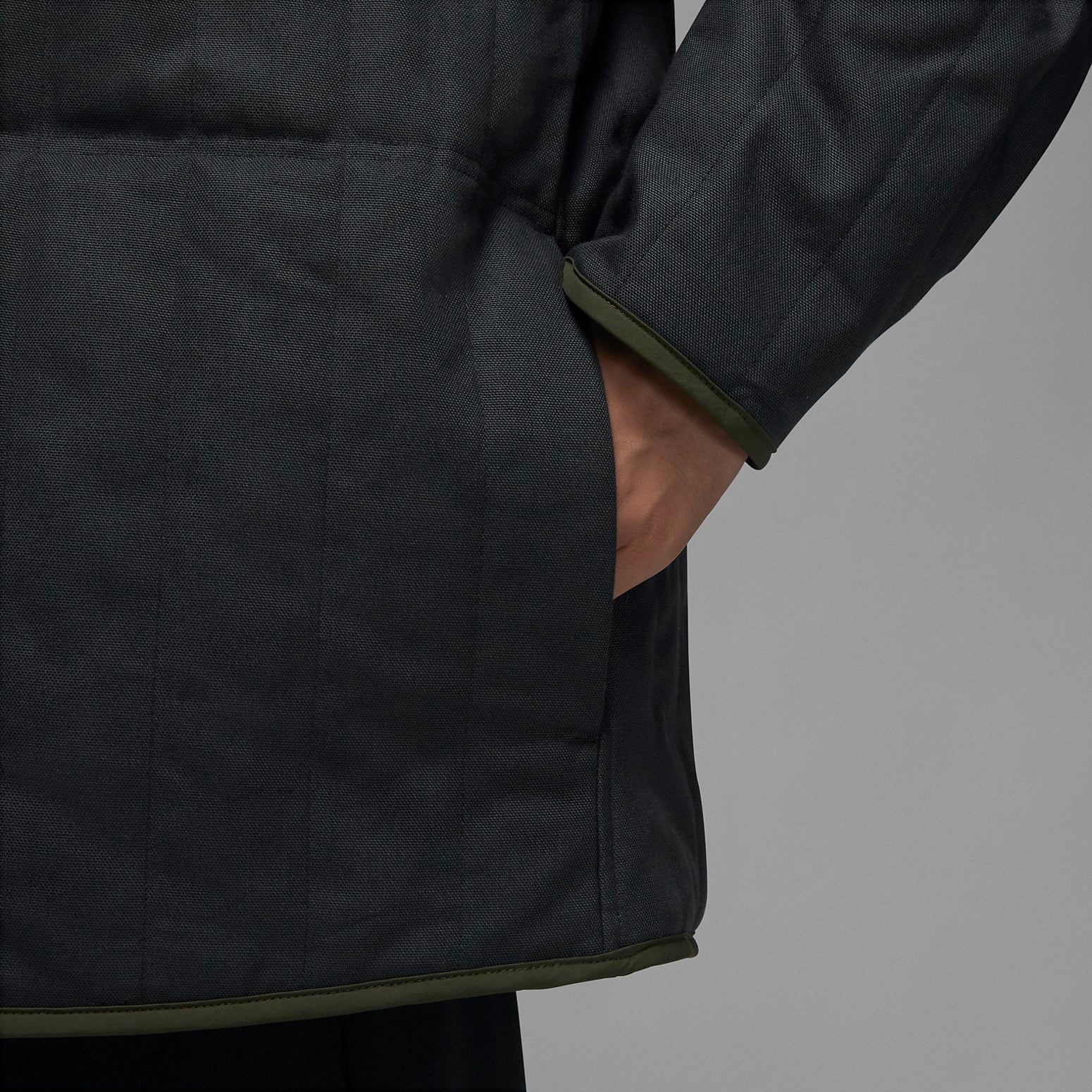 Air Jordan Flight Heritage Reversible Jacket 'Navy Green' DX4350-045 sold by KicksCrew product image thumbnail 2