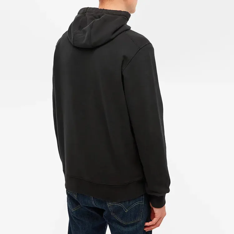 STONE ISLAND Garment Dyed Popover Hoodie 'Black' 731564120-V0029 sold by KicksCrew product image thumbnail 4