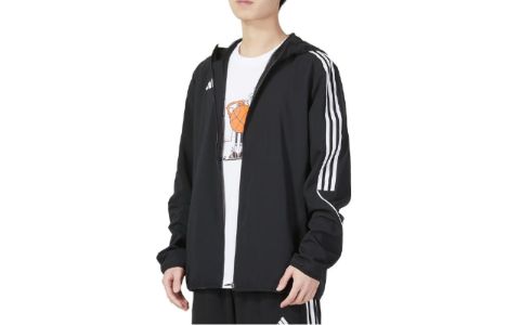 Adidas Tiro 23 League Windbreaker Jackets 'Black' HZ9066 sold by KicksCrew