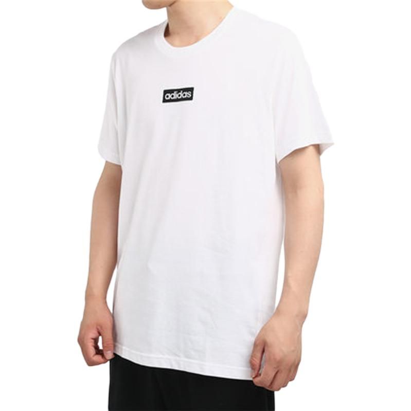 Adidas Logo T-Shirts 'White' EI4675 sold by KicksCrew product image thumbnail 4