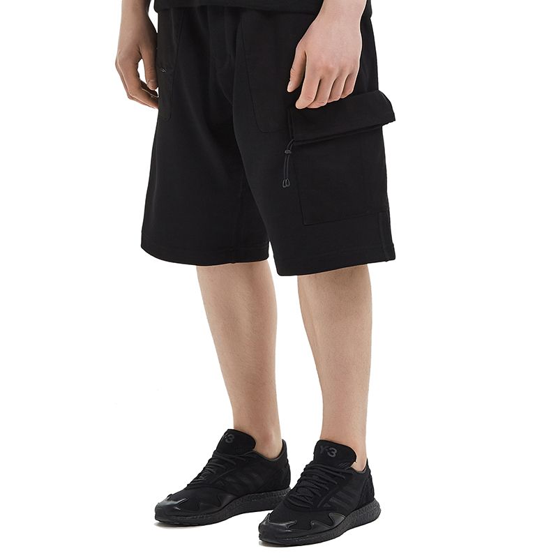 adidas Y-3 Travel Pique Shorts 'Black' FN3496 sold by KicksCrew product image thumbnail 3