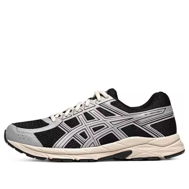 ASICS Gel-Contend 4 Running Shoes 'Black Silver White' T8D4Q-012 sold by KicksCrew