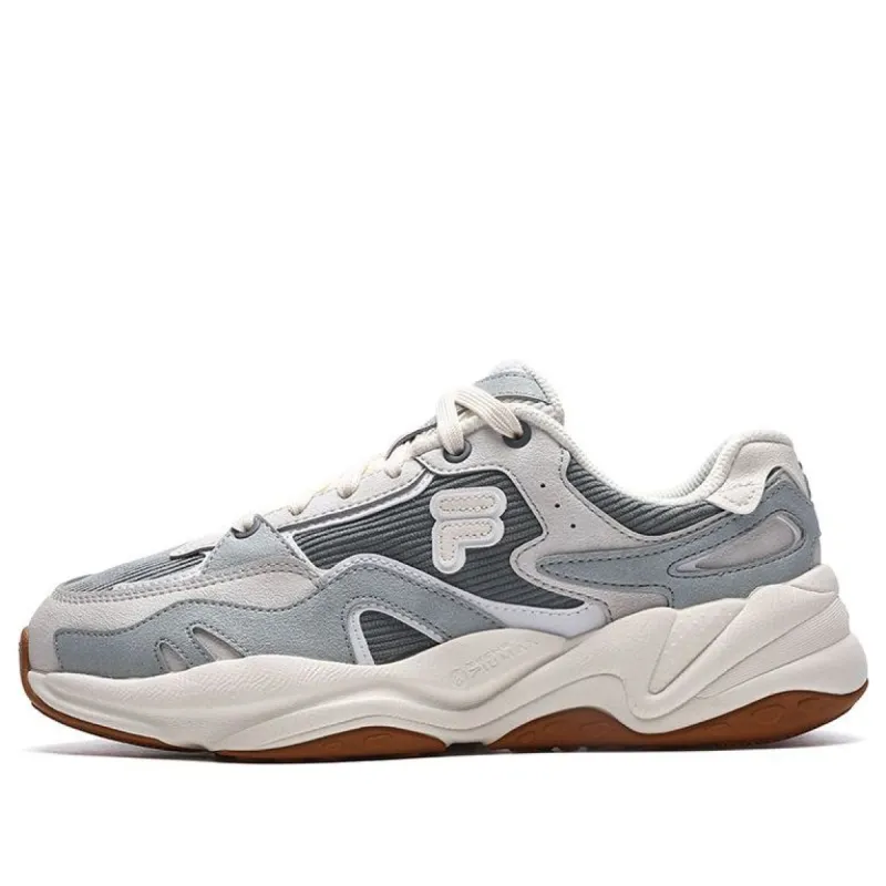 (WMNS) FILA FUSION Flash Sneakers 'Grey White' T12W311101FNM sold by KicksCrew