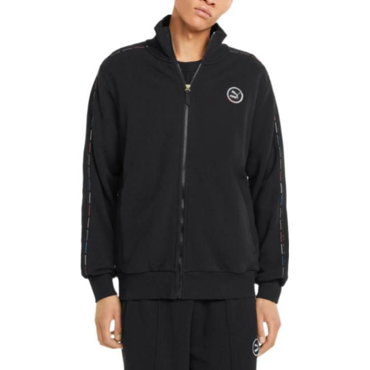 Puma Logo T7 Go Jacket 'Black' 535371-01 sold by KicksCrew product image thumbnail 3