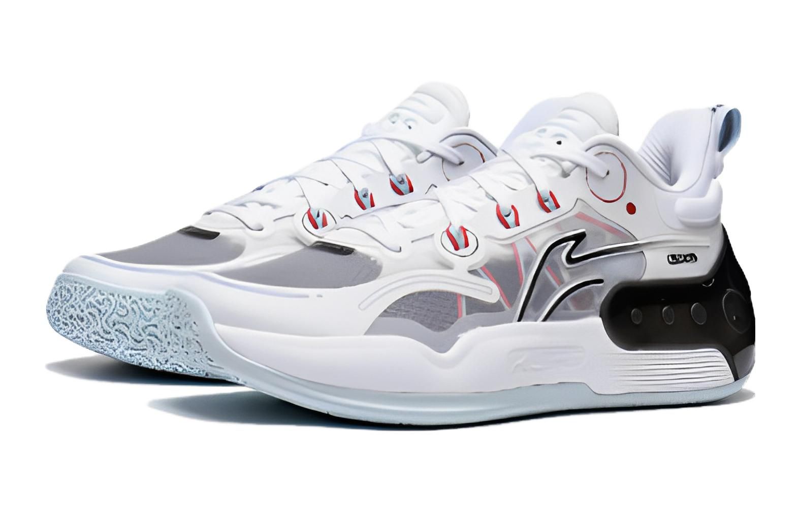 (GS) Li-Ning YuShuai 16 V2 Low 'White Black' YKBT022-1 sold by KicksCrew product image thumbnail 2