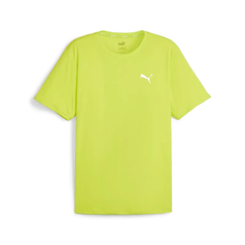 PUMA RUN FAVORITE VELOCITY T-Shirt 'Neon Yellow' 525058-39 sold by KicksCrew