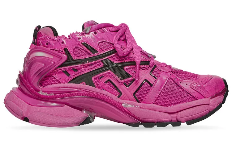(WMNS) Balenciaga Runner Sneakers 'Fuchsia Mesh and Nylon' 677402W3RB25510 sold by KicksCrew product image thumbnail 2