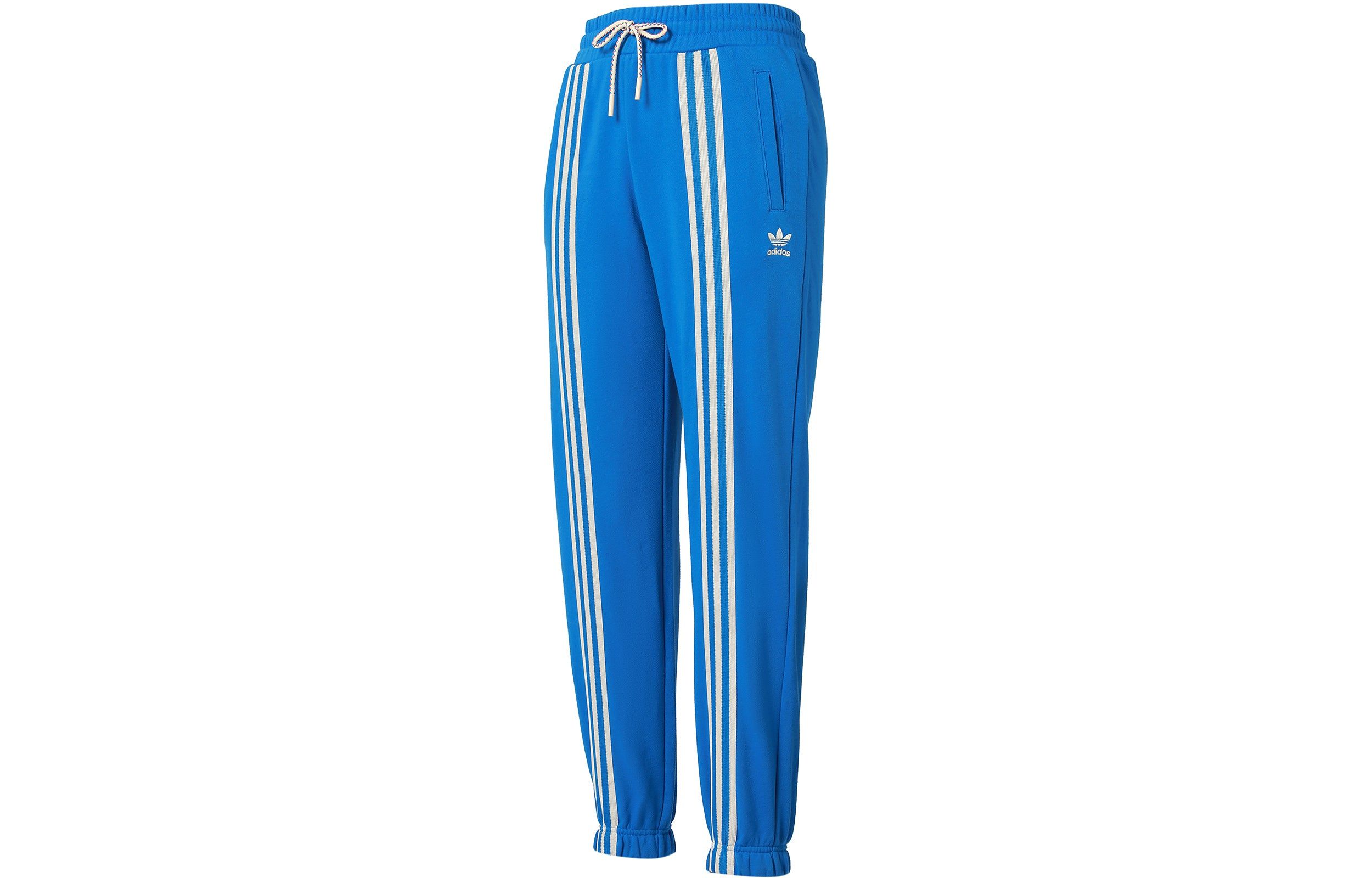 (WMNS) adidas Adicolor 70s 3-Stripes Sweatpants 'Blue' IK7852 sold by KicksCrew product image thumbnail 2