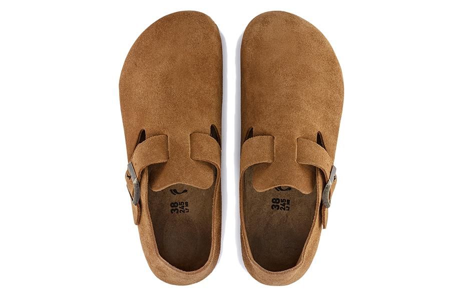 (WMNS) Birkenstock London Suede Leather Narrow Fit 'Mink' 1023650 sold by KicksCrew product image thumbnail 4