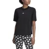 (WMNS) adidas You For You T-Shirt 'Black' HB1530 sold by KicksCrew