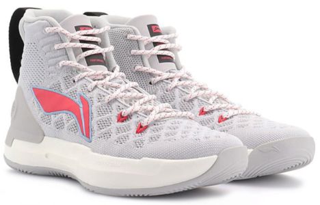 Li-Ning Yushuai 13 Hi 'Grey Pink' ABAP075-3 sold by KicksCrew