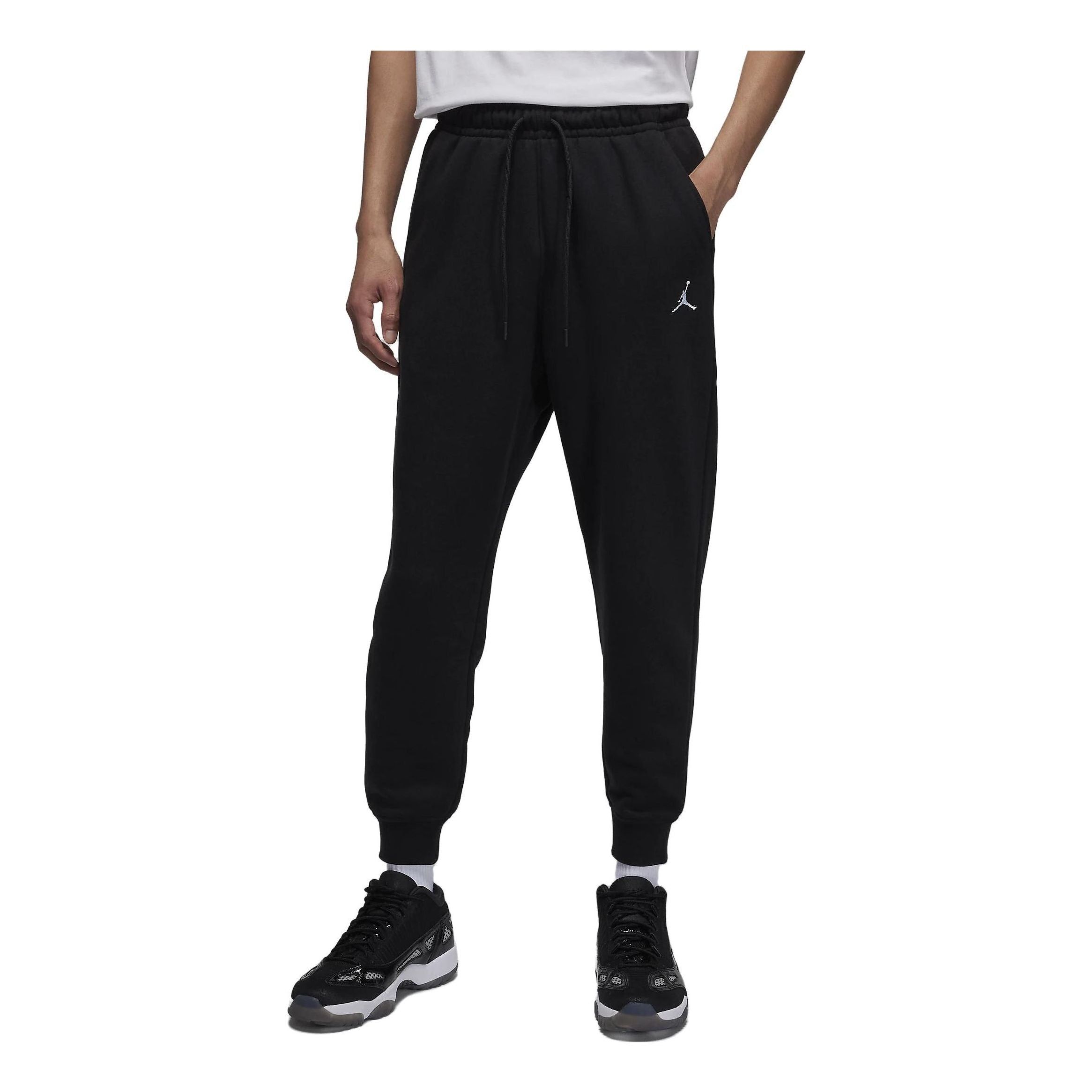 Air Jordan Essentials Fleece Pants 'Black' FJ7780-010 sold by KicksCrew