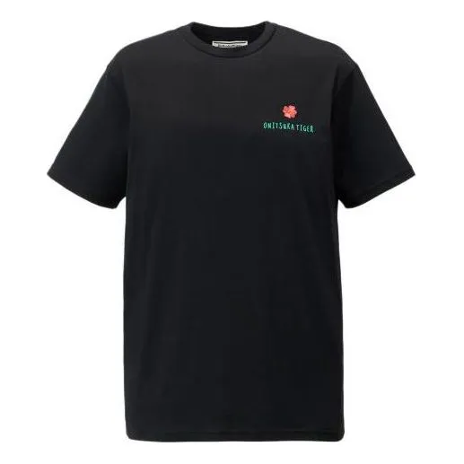 Onitsuka Tiger Graphic T-shirt 'Black' 2183B302-001 sold by KicksCrew