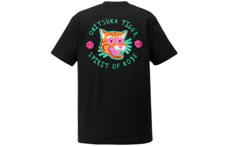 Onitsuka Tiger Graphic T-shirt 'Black' 2183B302-001 sold by KicksCrew product image thumbnail 2