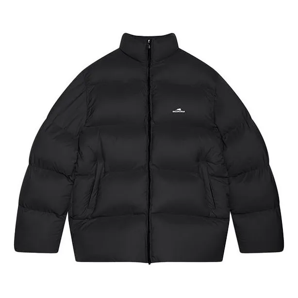 Balenciaga Year Of The Tiger Oversized Padded Down Jacket 'Black' 682695TLO061000 sold by KicksCrew