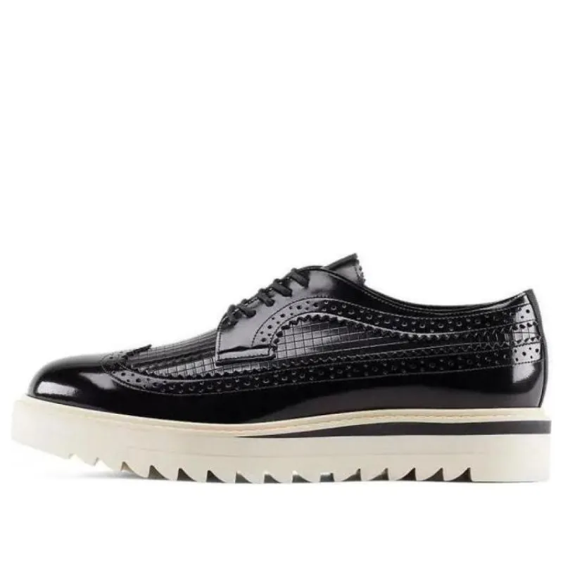 Onitsuka Tiger Brogue Sneakers 'Black White' 1181A402-001 sold by KicksCrew