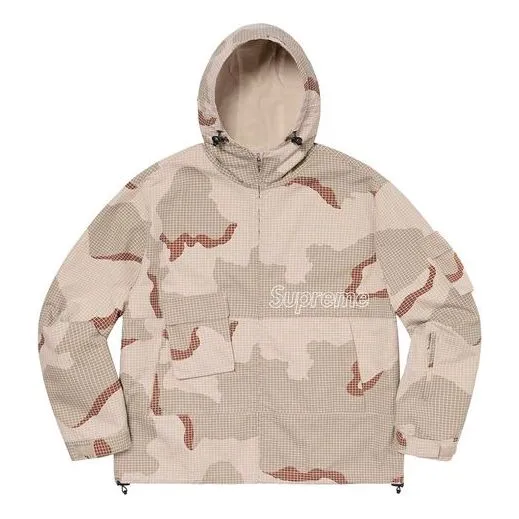 Supreme Ripstop Utility Jacket 'Beige Brown' SUP-SS20-638 sold by KicksCrew