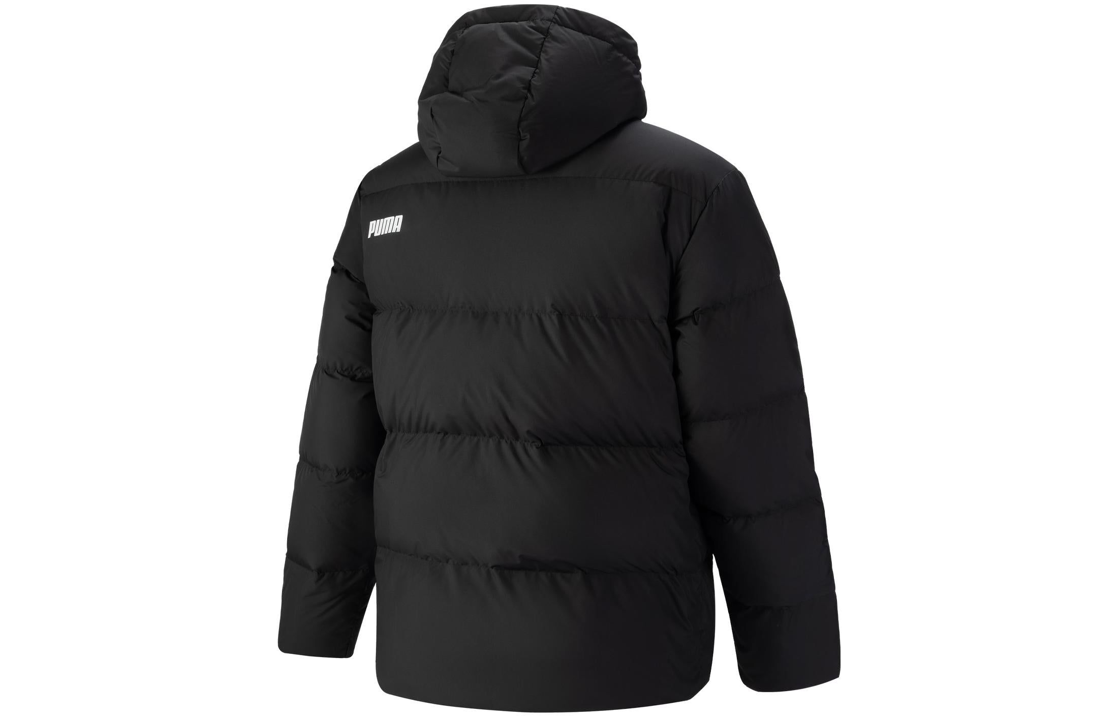 Puma Down Puffer Jacket 'Black' 846319-01 sold by KicksCrew product image thumbnail 2
