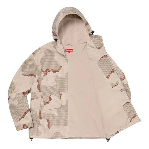 Supreme Ripstop Utility Jacket 'Beige Brown' SUP-SS20-638 sold by KicksCrew product image thumbnail 3