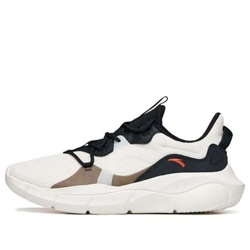 ANTA Training Series Sneakers 'White Black Brown' 112117708-1 sold by KicksCrew