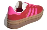 (WMNS) adidas Gazelle Bold 'Collegiate Red Lucid Pink' IH7496 sold by KicksCrew