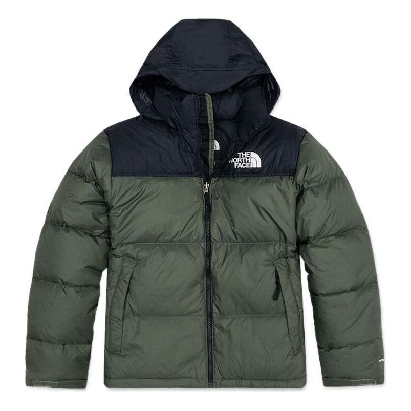 THE NORTH FACE Retro Nuptse Jacket 'Olivegreen' NF0A3C8D-NYC sold by KicksCrew