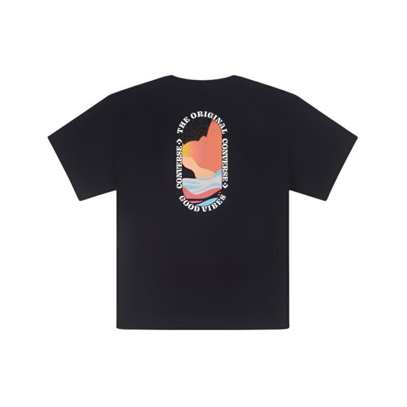 Converse Sunset T-Shirt 'Black' 10027154-A01 sold by KicksCrew product image thumbnail 2