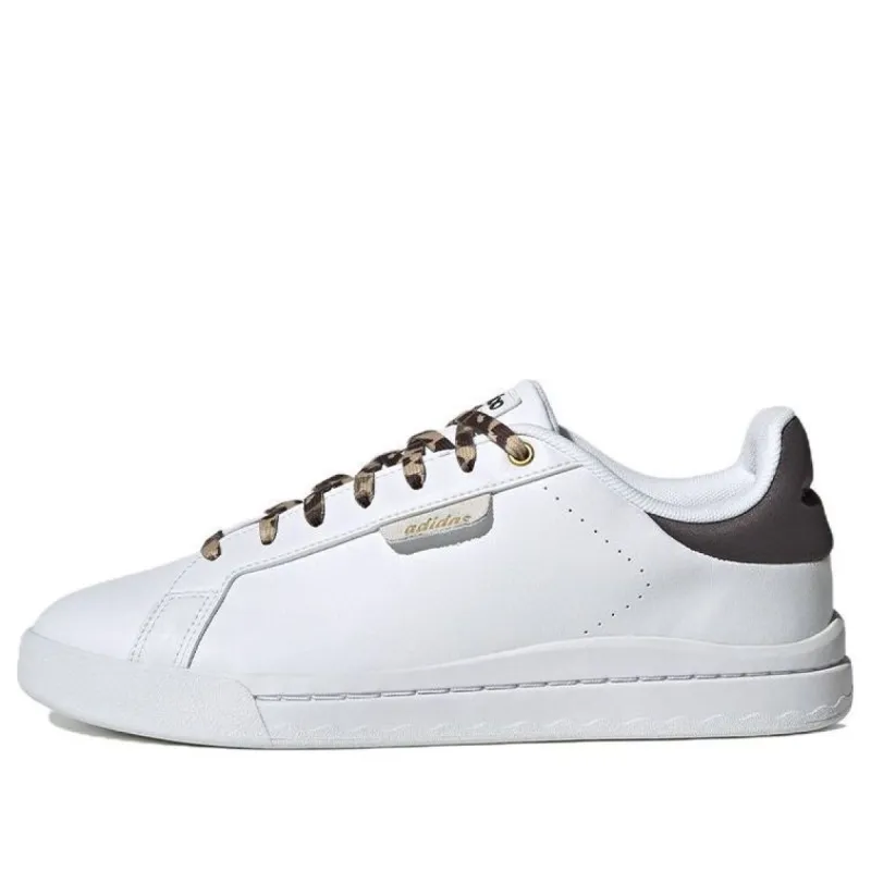 (WMNS) adidas neo Court Silk 'Cloud White Gold Metallic' GW1453 sold by KicksCrew